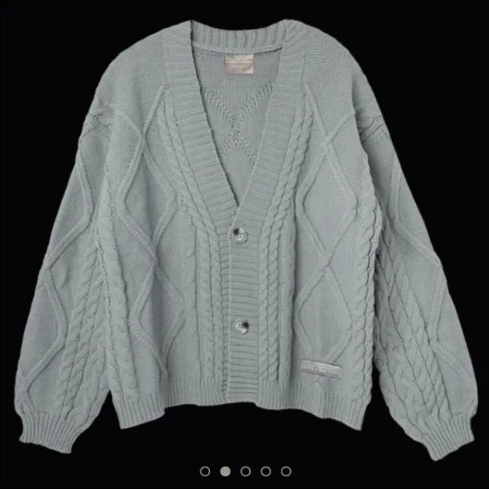 Taylor Swift The Tortured Poets Department Gray Cardigan Medium/Large